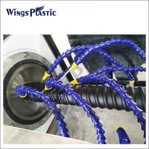 China PE Round/Flat Round Corrugated Pipe Extruder Machine For Bridge Beams wholesale