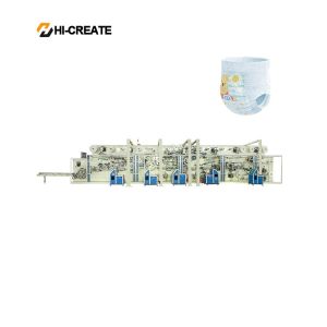China PLC Baby Diaper Manufacturing Machine wholesale