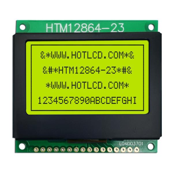COG 128X64 SPI Graphical Display LCD , ST7565 STN LCD Display