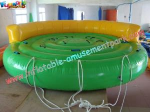China Crazy UFO Inflatable Water Toys , Inflatable Water Towable Tube For Water Ski wholesale
