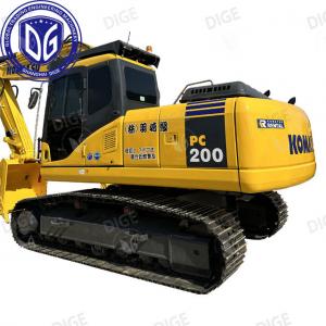 China Well-preserved USED PC200-7 excavator with Efficient material handling capabilities wholesale