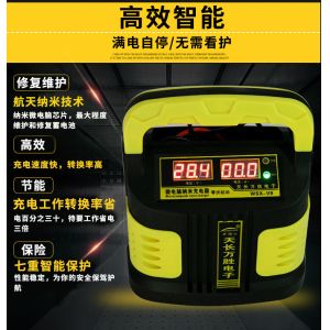 Lead Acid 10AH 200AH Intelligent Car Battery Charger