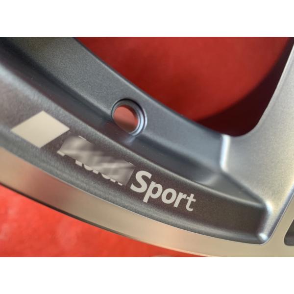 Grey 5 Double Spoke ET26 22 Inch Aluminum Rims For Audi Q8 2020