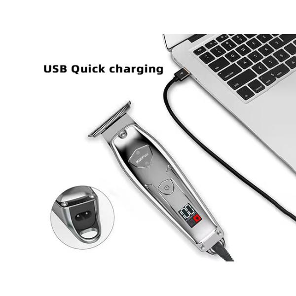 Men'S Electric Grooming Cordless Hair Trimmer Set 1200mA ROHS Shockproof