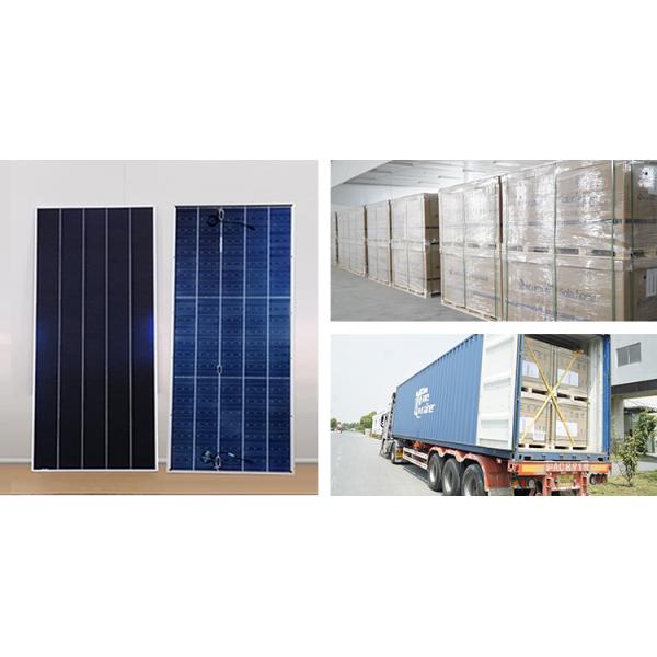 BLUESUN Best Supplier Solar Panels 550w 585w 600w Double Glass Shingled Solar Panel Solar Energy System Use
