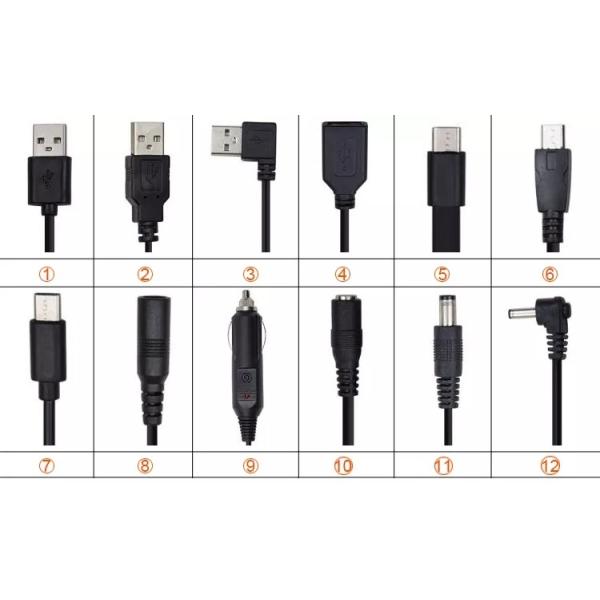 OEM ODM Micro USB Cable , USB Charging Cord 3.3ft With ON OFF Switch