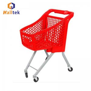 China Mini Plastic Grocery Store Trolley For Child Kids Colourful Style wholesale