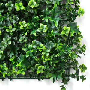 Wholesale Simulation Green Plant Wall Plastic Grass Panel Lawn Wall 50*50cm