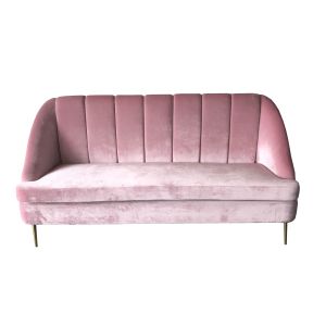 Buy cheap Wholesale New model pink couch velvet upholstery living room sofa furniture for from wholesalers