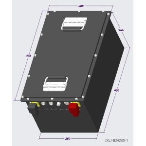 High-Capacity 24V 230Ah Battery for Sweepers-Reliable Power Output