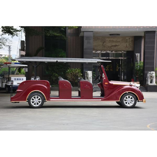 4 Wheel 72V AC Motor Left Drive Classic Golf Cars Electric MIni Vehicle 11 Persons Payload