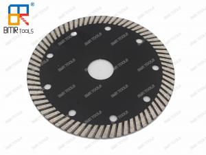 China 5(125mm)with 22.22inner hole hot press turbo diamond saw blade super thin tips cutting disc for stones wet cutting wholesale