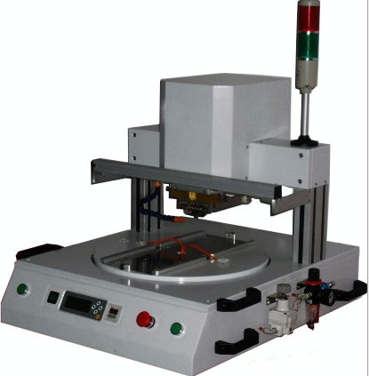 China Programmable Pulse Thermode Hot Bar Soldering Machine With Rotary Table wholesale