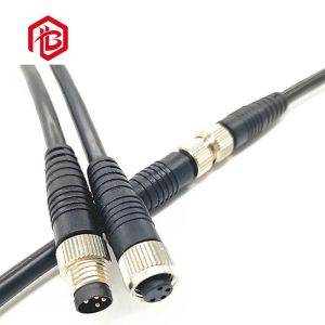 China 10 Feet 110V 220V 3 Pins M8 Waterproof Data Connector on sale