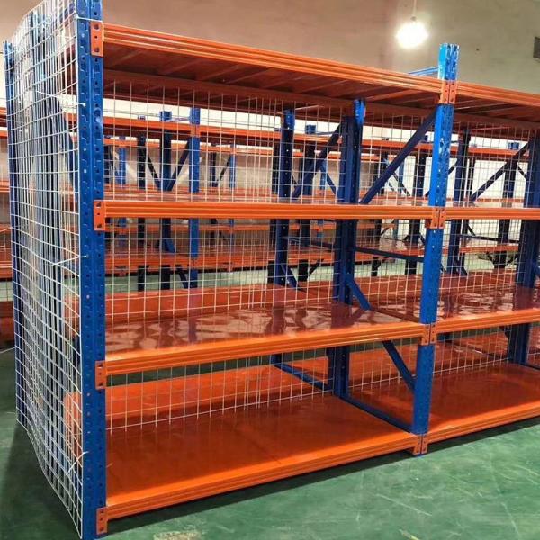 Quality Plywood Odm Medium Duty Racking 0.5T  Galvanised Mesh Shelving for sale