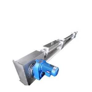 Stainless Steel Or Carbon Steel Tubular Tube Conveyor / Grain Auger Conveyor