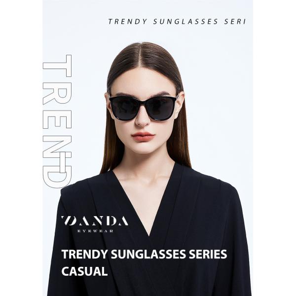 Women'S Large Metal Sunglasses Anti Ultraviolet Anti Reflective CE