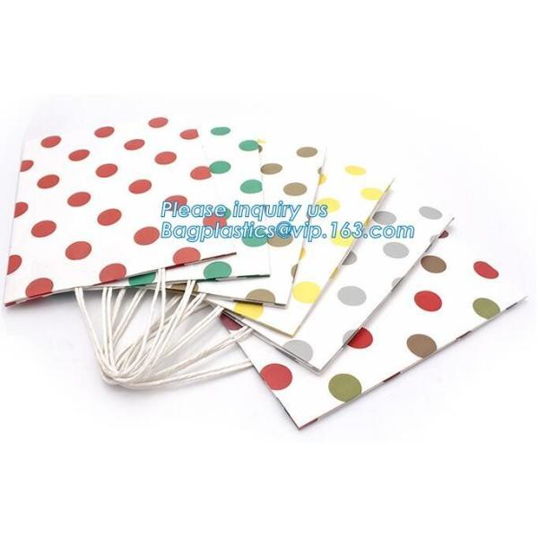 Customized made cheap paper twisted handles white kraft paper bags,wine paper bag with handle wholesale bagplastics pack