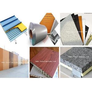 Granite Coated Aluminium Coil , 5mm Thickness Brushed Aluminum Coil