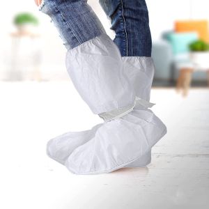 China Wholesale Thickened Boot Cover Disposable Long Sleeve Leg Cover PE PP CPE Disposable Waterproof Calf Leg Cast Covers on sale
