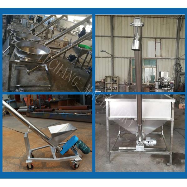 Superior Inclined Screw Feeder Machine For Agriculture / Building Materials