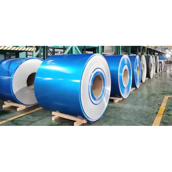 High Gloss PVDF 1220mm Width Aluminium Color Sheets Building Curtain Wall