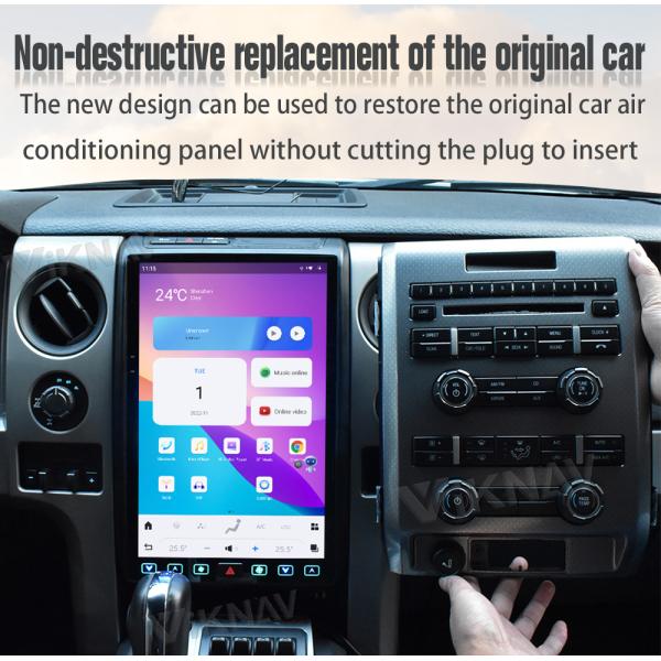 Android 13 Car Multimedia Player Radio For Ford Raptor F150 09-12 8+128G Head Unit Touch Screen Carplay