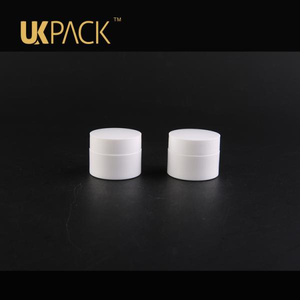 Fashionable 8ml PET Mini Cosmetic Containers For Gift , Clear Plastic Jars