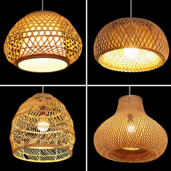 Bamboo Chandelier For Project Rattan Chandelier Retro Art Homestay Tea Room Living Room Bar Rattan Lamp