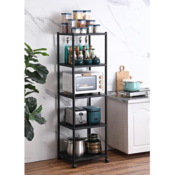 Multipurpose Freestanding Kitchen Rack Rectangle Shape Baking Paint Finish