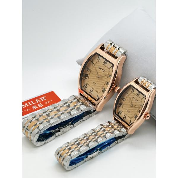 Waterproof Luxury Couple Watch Luminous Stainless Steel Quartz Watch