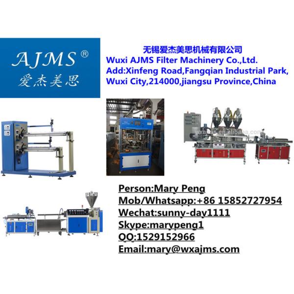 AJMS Brand CTO Block Filter Cartridge Making Machine Rated Power 16.45KW