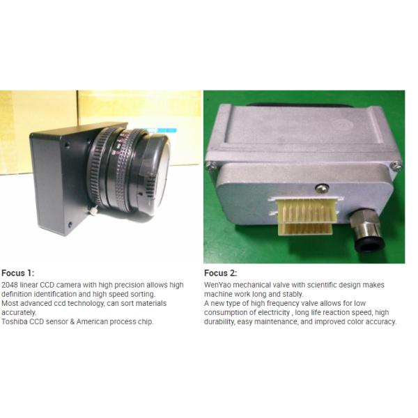 5400 Pixel Mini Beans Color Sorter , 800kg/H Soybean Sorting Machine