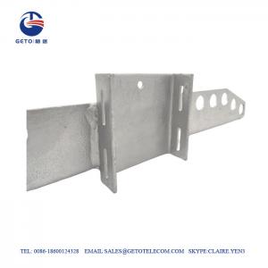 China Anti Corrosion Galvanized CT24 Pole Mount Clamp Bracket , Pole Line Hardwares wholesale