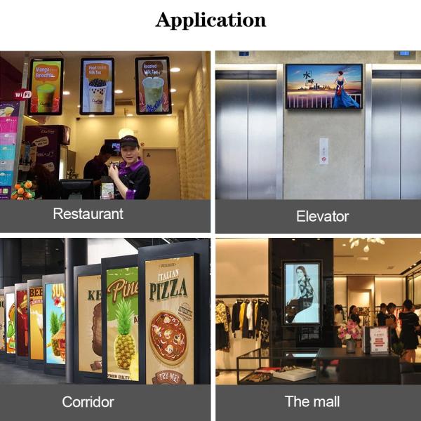 Wall Mount Indoor Outdoor Lcd Digital Signage 55 Inch 1080p With Android6.0