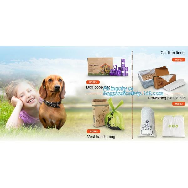 Biodegradable Pet Waste Bag for Dog Poop, Pet Product Biodegradable Dog Waste Bag/ Dog Poop Bag with Dispenser, bagease