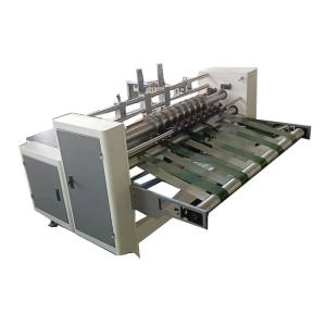 China Flute Paperboard 800mm Partition Slotting Machine Speed Adjust wholesale