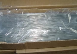 Hot dipped galvanized u Pvc coated u type wire/Galvanized u type wire