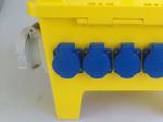 Simplified Handling Electrical Distribution Box Spring Loaded Cover