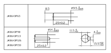 1.2 Degree Nema 34 Stepper Motor 86HS Series 2N.M - 7N.M 278oz.In - 972oz.In 1
