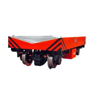 China High Performance Electric Transfer Cart , Battery Operated Rail Transfer Trolley wholesale
