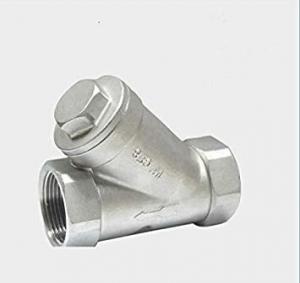 China 3/4 WYE Strainer Mesh Filter Valve 800# SS316 CF8m Stainless Steel Y Strainer on sale