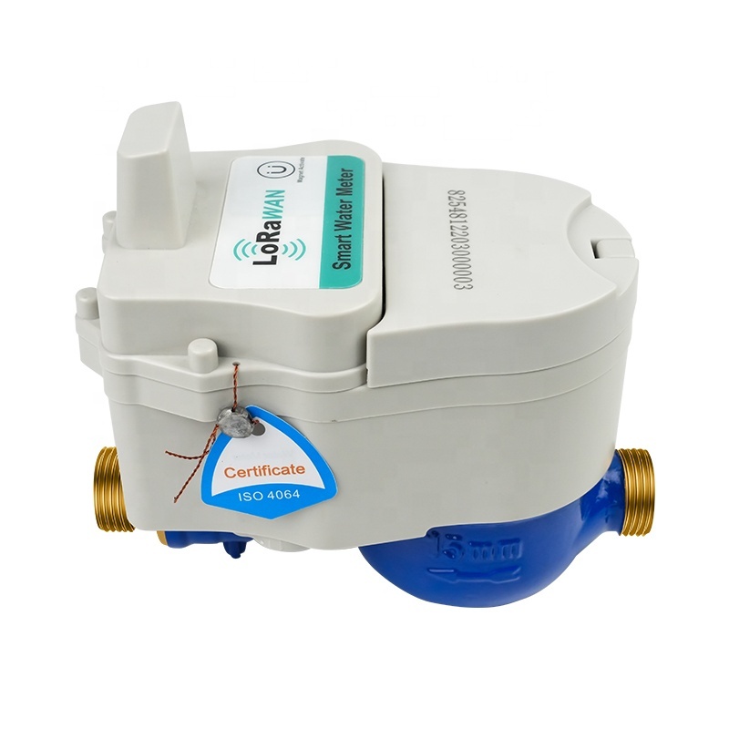 China Utility Water Meter Lorawan Radio Module Smart Water Meter with App wholesale
