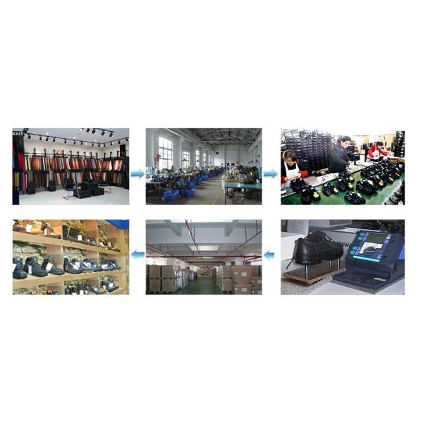 Buffalo Leather Upper Material CE EN20345 Steel Toe Safety Constructive Shoes for Men