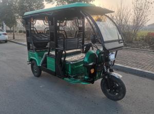 China 1000W Passenger Electric Cargo Tricycle / Three Wheel Electric Tricycle With Roof wholesale