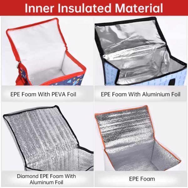 Waterproof Cooler Insulated Lunch Bag Multipurpose For 6 Pack Beer