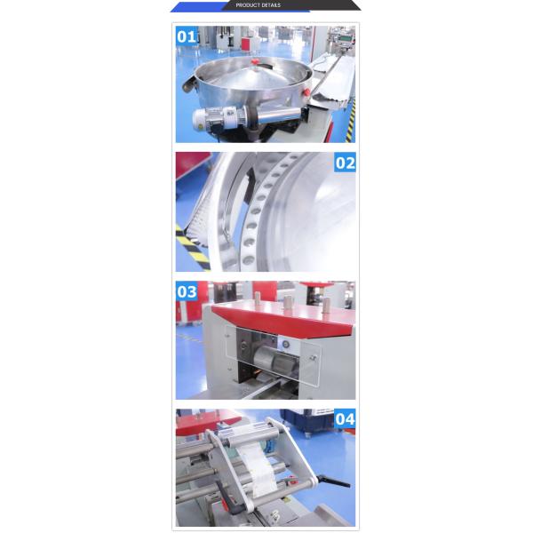 Pillow Flowing Automatic Packing Machine For Shrink Milk Sugar Candy