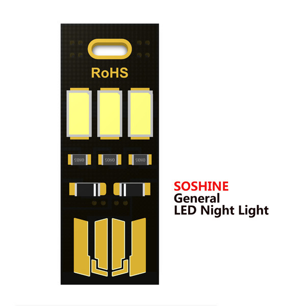 China Portable USB Mini LED Night Light for emergency use, easy carry, available use on mobiles wholesale