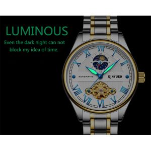 KINYUED men's automatic mechanical watch tourbillon waterproof mechanical