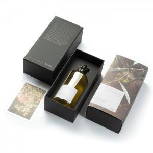China Luxury logo printing olive oil Gift Boxes packaging For olive oil wholesale